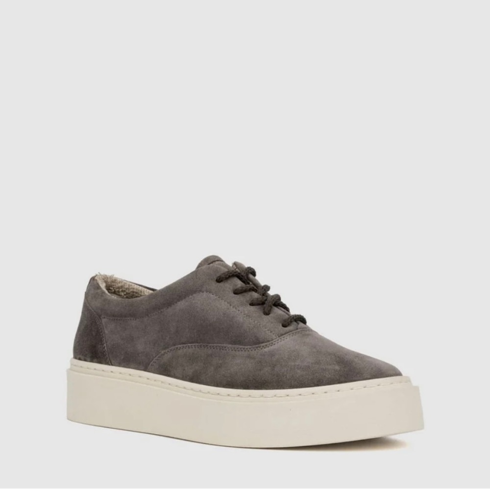 Aquatalia Lora suede sneaker size 40